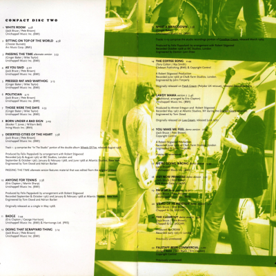 CD Booklet