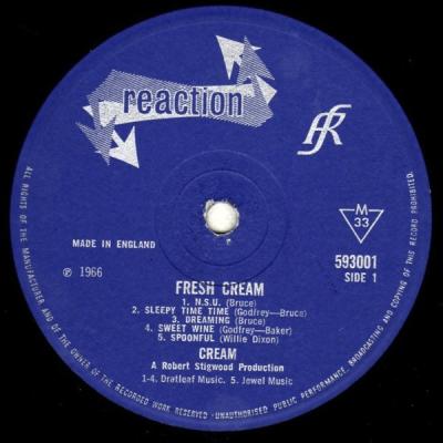 Vinyl Label Side 1